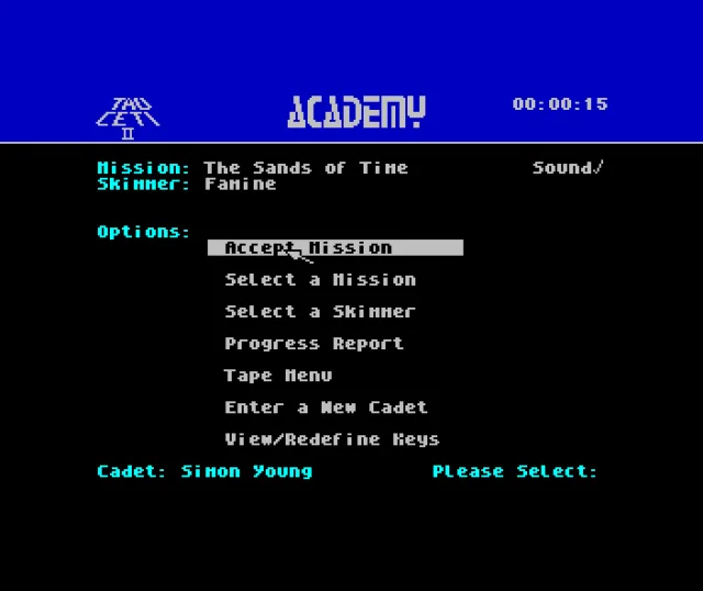 Academy - Tau Ceti II - Mission The Sands of Time [a]