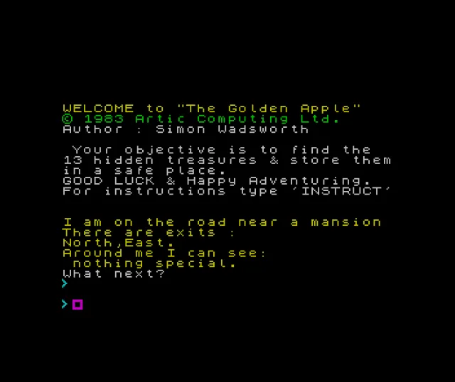 Adventure E - The Golden Apple