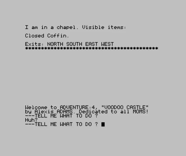Adventure Number 04 - Voodoo Castle [a]