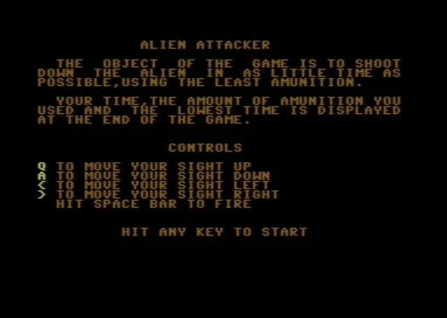 Alien Attacker