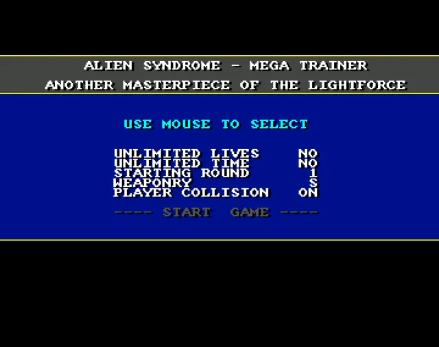 Alien Syndrome (1988)(ACE)[cr PUB][t +5 Lightforce]