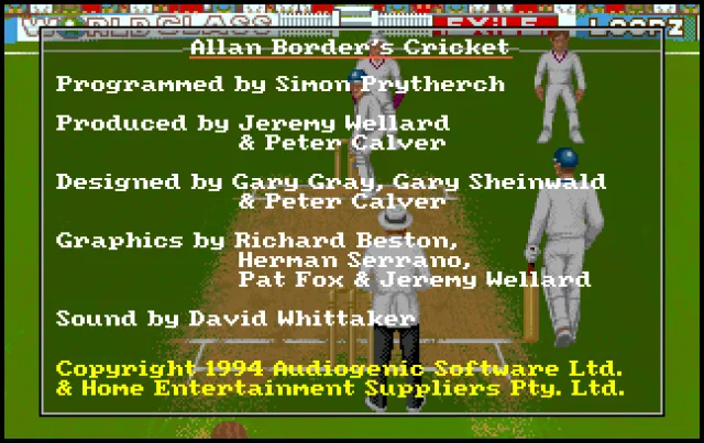 Allan Border's Cricket
