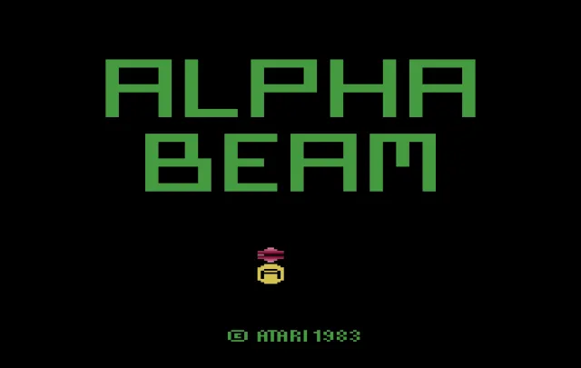 Alpha Beam with Ernie (Kid's Controller) (Children's Computer Workshop) (12 22 1983) (Atari, Michael Callahan, Preston Stuart) (CX26103) (Prototype)