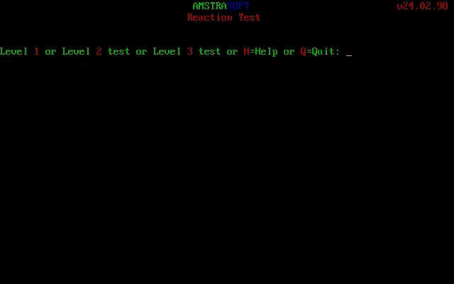 AmstraSoft Reaction Test