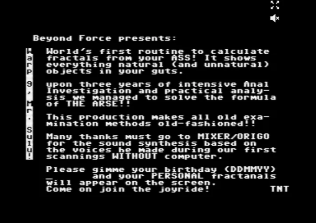 Anal Scanner (1991)(Beyond Force)