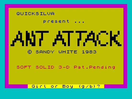 Ant Attack [a2]