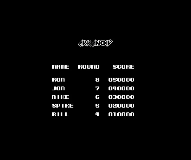 Arkanoid II - Revenge of Doh