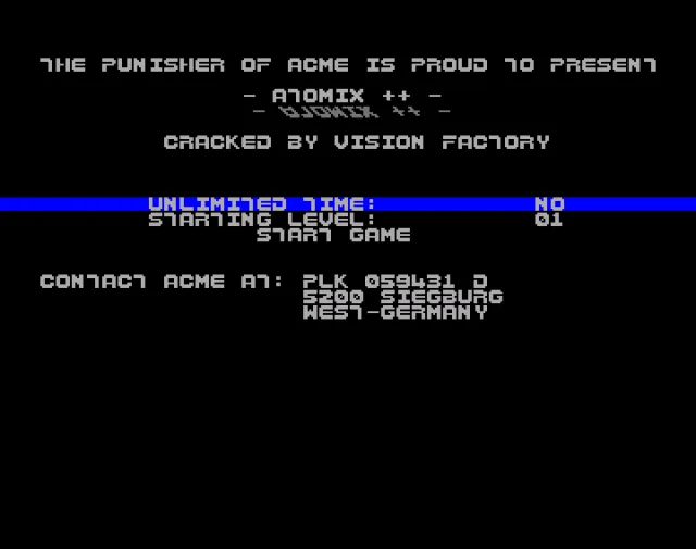 Atomix (1990)(Thalion)[cr VF][t +2 ACME][aka Atomic]