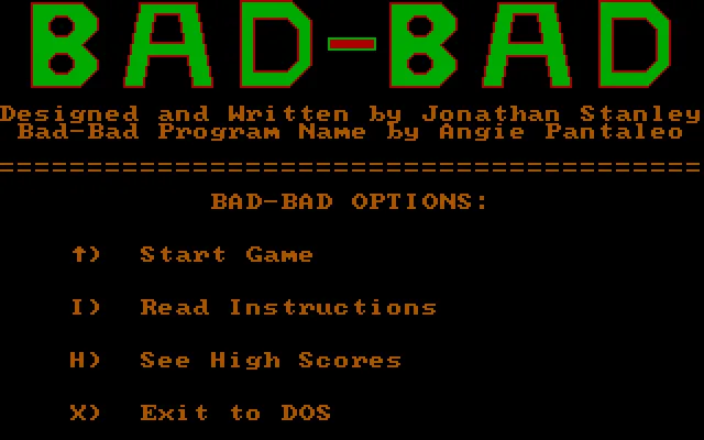 Bad-Bad