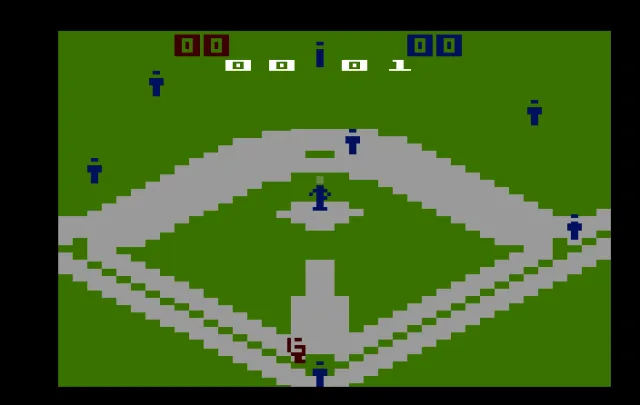 Baseball (AKA Super Challenge Baseball) (1989) (Telegames) (5665 A016)