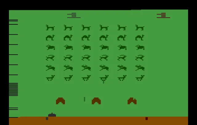 Beast Invaders (Space Invaders Hack) (2000) (Jeff 'Yak' Minter)