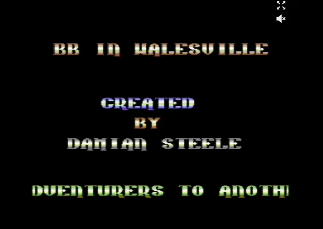 Billy Barker in Walesville (1993)(The Guild Adventure Software)