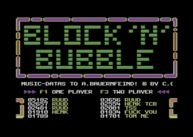 Block 'n' Bubble