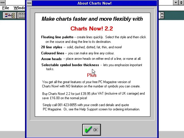 Charts Now! (version 2.0(9) - single user edition)