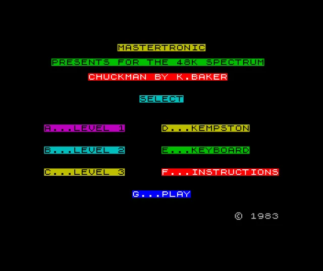 Chuckman [a][re-release]
