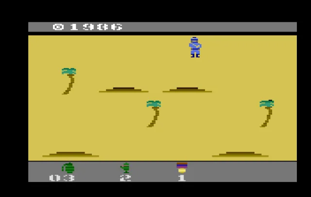 Commando (1988) (Activision, Mike Riedel) (AK 043 04) [different logo]