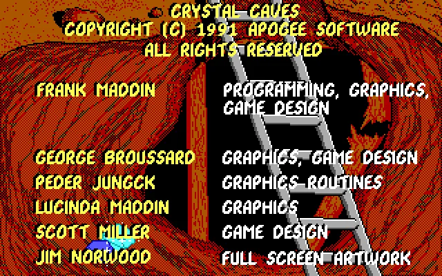 Crystal Caves shareware