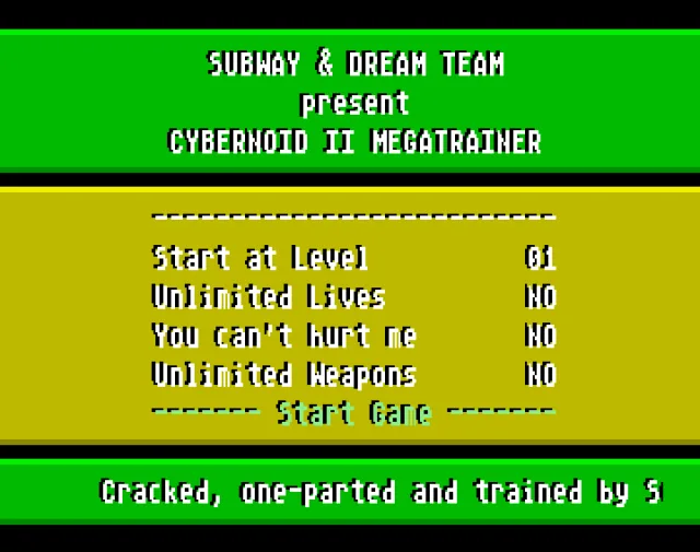 Cybernoid II The Revenge (1989)(Hewson)[cr Subway TDT][t +4 Subway TDT]