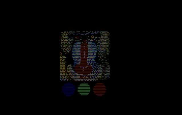 Demo Image Series #05 Baboon (2003) (Andrew e)