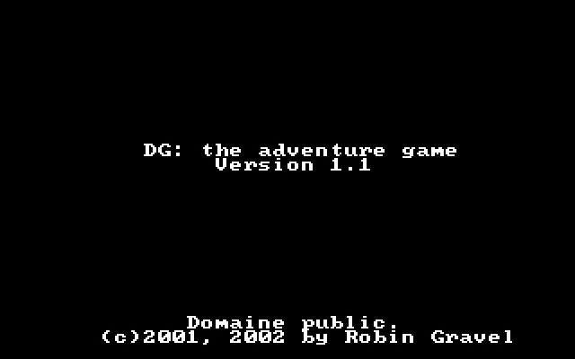 DG: The Adventure Game [v1.1]