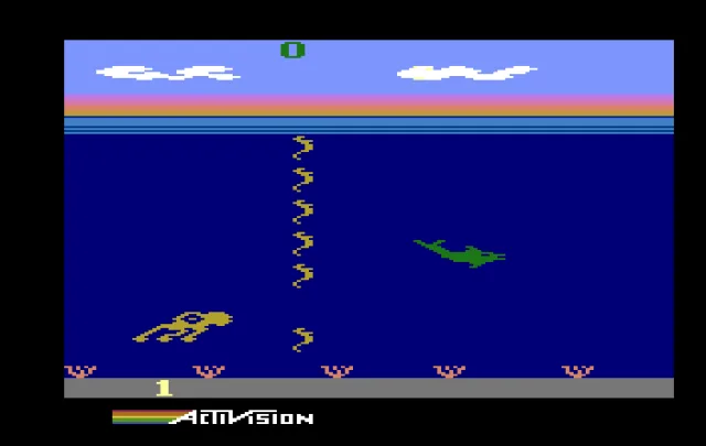 Dolphin (1983) (Activision, Matthew L. Hubbard, Bob Whitehead) (AX 024)