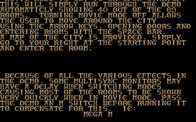 Dungeon Dwellers Design Mega Demo
