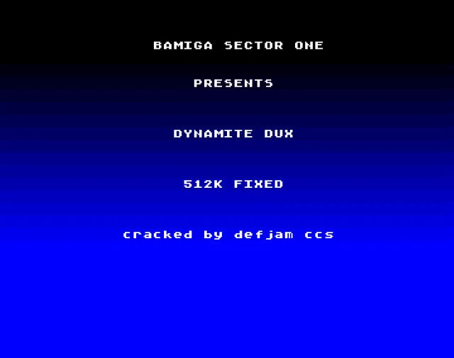 Dynamite Dux (1989)(Activision)[cr Defjam CCS][f 512k BS1]