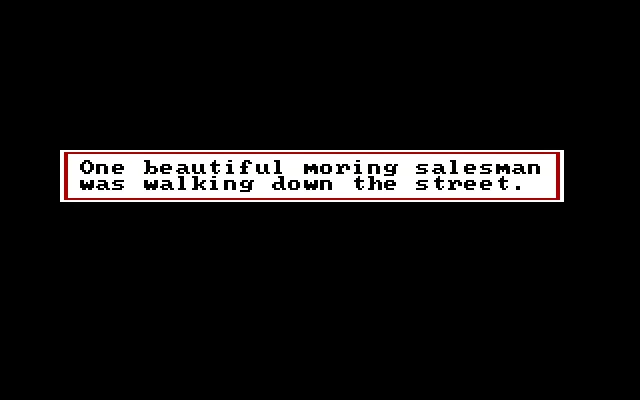 Escape from the Salesman