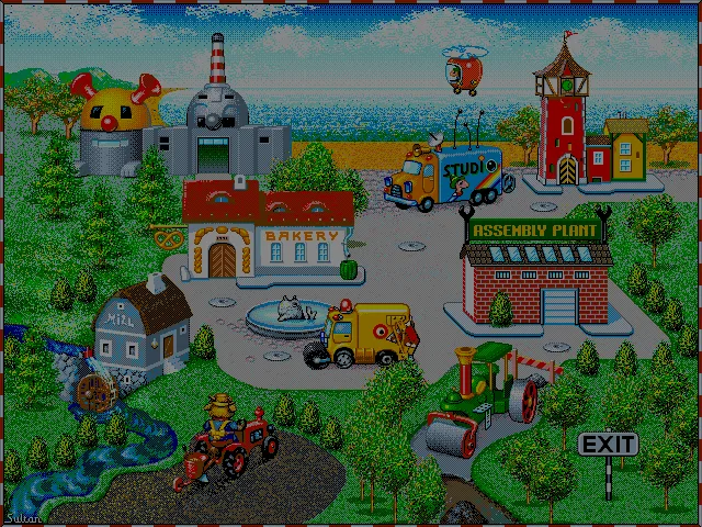 How Things Work in Busytown (MS-DOS)