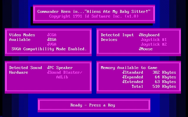 MS-DOS: Commander Keen