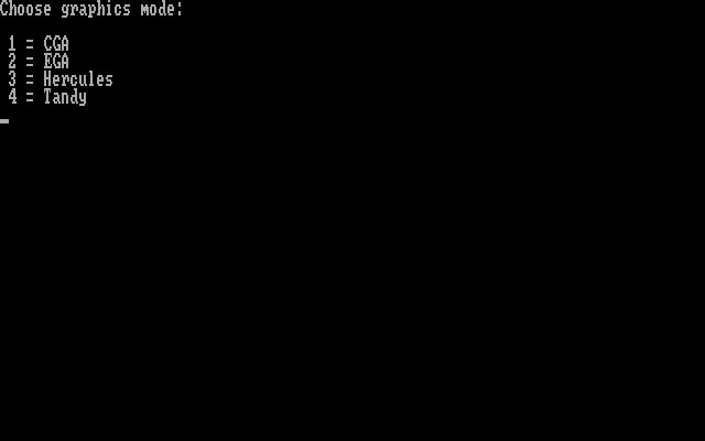 MS-DOS: Monopoly (Tandy Machine)