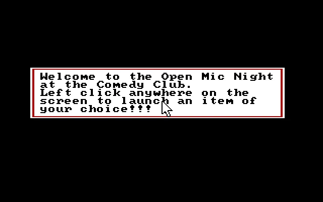 Open Mic Night [v0.1]