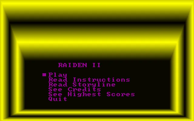 Raiden II [older version]