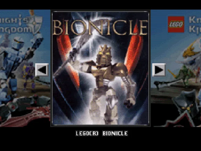 2 Games in 1 - Bionicle + Knights' Kingdom