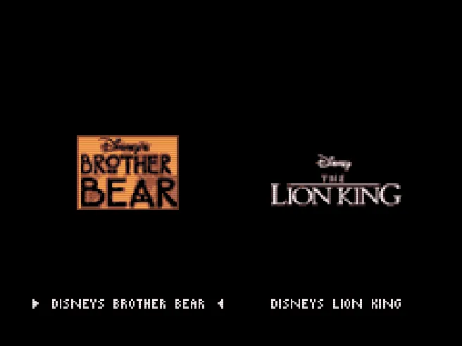 2 Games in 1 - Brother Bear + The Lion King