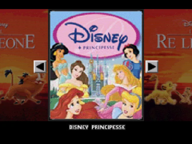 2 Games in 1 - Disney Principesse + Il Re Leone (Italy)