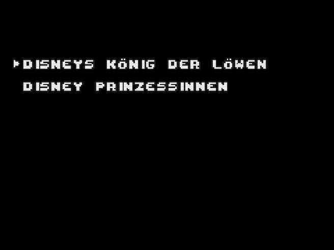 2 Games in 1 - Disneys Prinzessinnen + Der Koenig der Loewen (Germany)