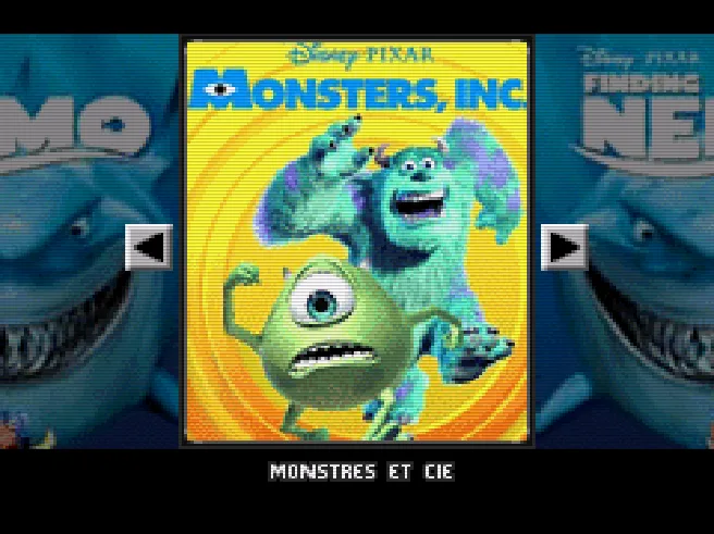 2 Games in 1 - Monstres & Cie + Le Monde de Nemo