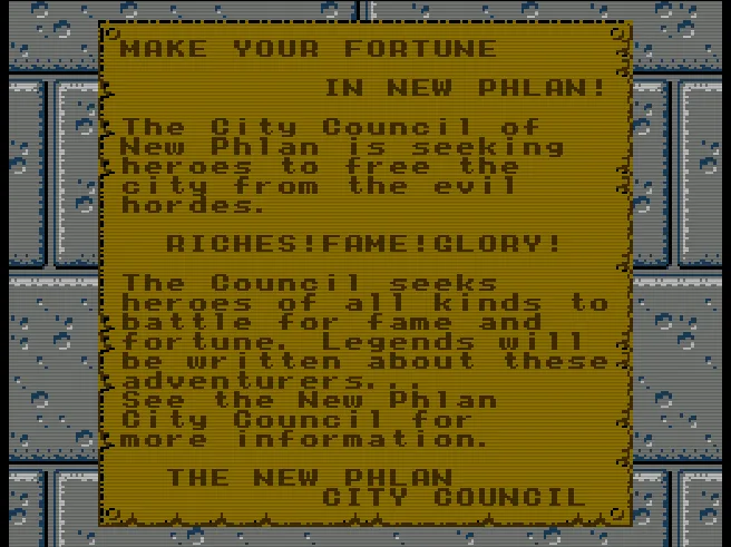 Advanced Dungeons & Dragons - Pool of Radiance