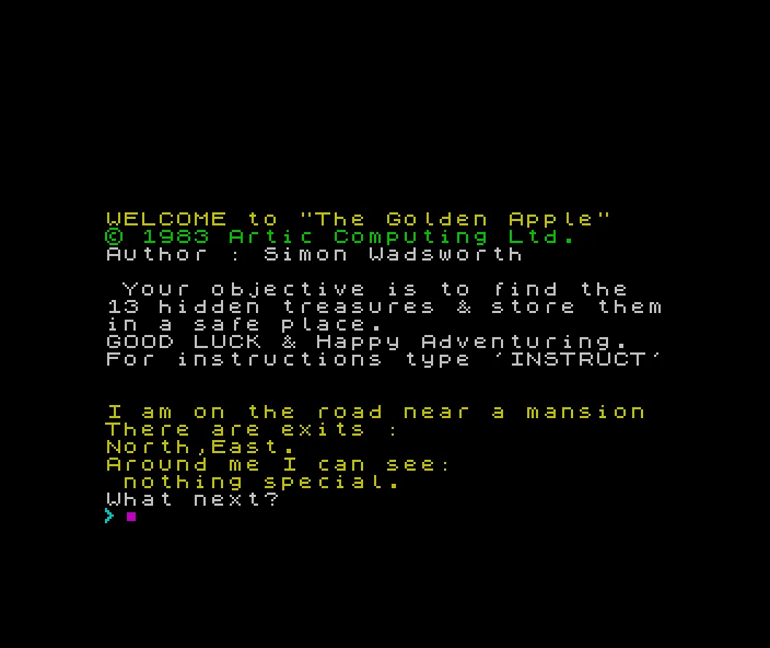 Adventure E - The Golden Apple