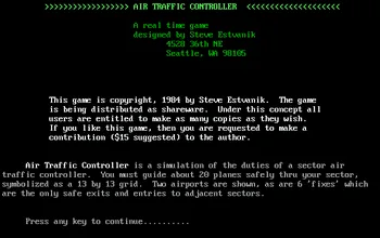 Air Traffic Controller