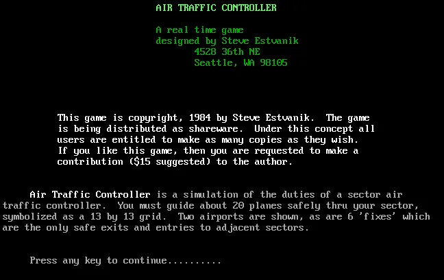 Air Traffic Controller