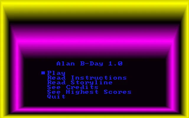 Alan B-Day