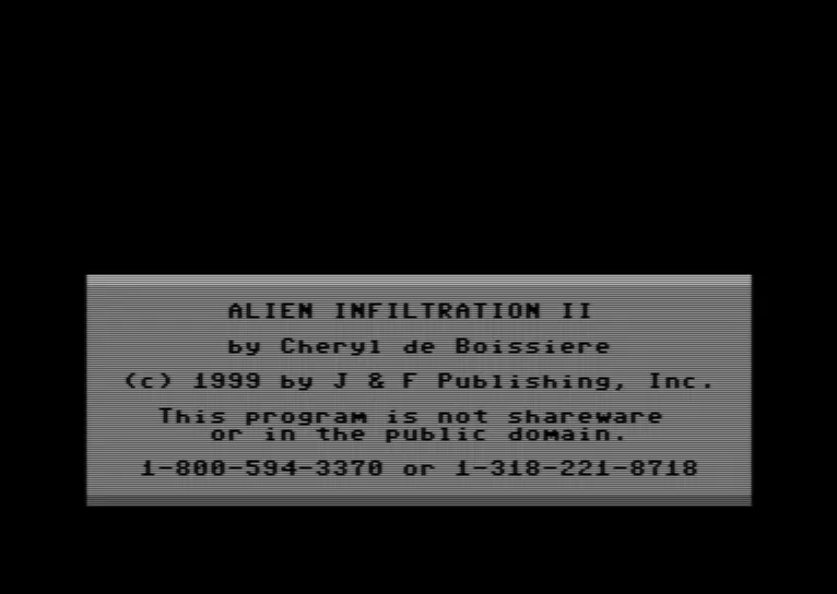 Alien Infiltration II