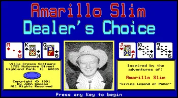 Amarillo Slim Dealer's Choice