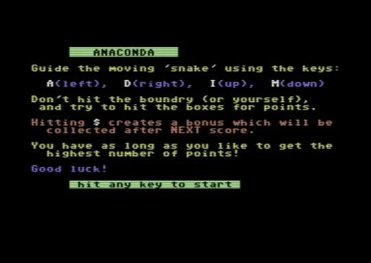 Anaconda