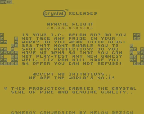 Apache Flight (1992)(Atlantis)[cr CSL][t +5 DTC]