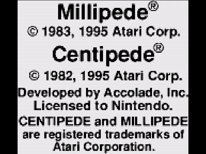 Arcade Classic No. 2 - Centipede & Millipede