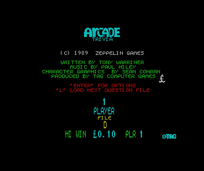 Arcade Trivia Quiz (Part 4 of 4)