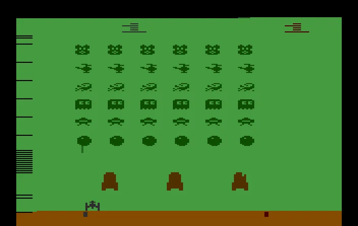 Atari 2600 Invaders (Space Invaders Hack) (Unknown)